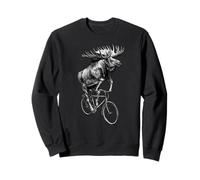 Un Alce in Bicicletta Felpa