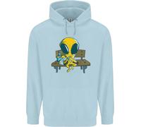 Un Alieno Che Mangia Funghi Magici LSD Felpa Uomo