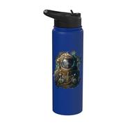 Un alieno sulla terra Stainless Steel Insulated Water Bottle