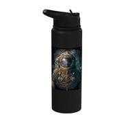 Un alieno sulla terra Stainless Steel Insulated Water Bottle