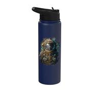 Un alieno sulla terra Stainless Steel Insulated Water Bottle