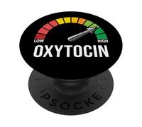 Un Alto Livello Di Ossitocina Abbassa Oxytocin Low Cortisol PopSockets PopGrip Adesivo
