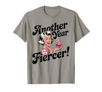 Un Altro Anno più feroce Retro Compleanno Donna Maglietta