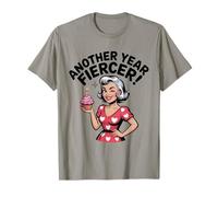 Un Altro Anno più feroce Retro Compleanno Donna Maglietta