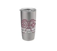 Un altro gioco per favore Funny Gamer Humor Gaming Bicchiere termico in acciaio inox doppia parete
