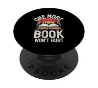 Un altro libro non farà male Lettura di libri retrò Reader Bookworm PopSockets PopGrip Adesivo