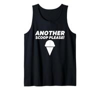 Un Altro Scoop Please Ice Cream Vanilla Soft Serve Gelato Canotta