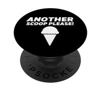 Un altro Scoop Please Ice Cream Vanilla Soft Serve Gelato PopSockets PopGrip Adesivo