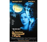 Un American Werewolf IN Paris (Video) Originale Video / DVD Ad Poster