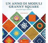 Un anno di moduli granny square. 52 moduli, uno per ogni settiman