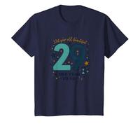 Un Anno Fino al Grande 3-0: Regalo per Il Conto alla rovescia per Il 29° Compleanno Maglietta, Bambini, Navy, 2 Anni