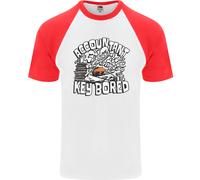 Un Annoiato Accountant Uomo S/S Baseball T-Shirt