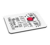 Un Apple A Day Mantiene Chiunque Away PC Computer Mouse Pad - Divertente Scherzo