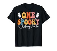 Un Assistente dietetico spettrale Groovy Divertente Fantasma Boo Halloween Maglietta