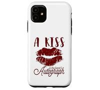 Un bacio è l'autografo del cuore Custodia per iPhone 11