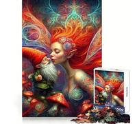 Un Bacio Incantatore Puzzle da 1000 Pezzi per Adulti Pensiero Strategico Piacevole Relax Design Elegante Regalo Invernale (38x52cm)