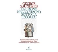 Un bagno nello stagno sotto la pioggia