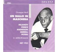 Un Ballo in Maschera (Mitropoulos, Metropolitan Opera Orch.) (CD) Album