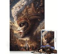 Un ballo in maschera oltre la realtà: puzzle per ragazzi con 1000 pezzi, gioco di logica e dettagli realistici, ideale per tutta la famiglia, da appendere al muro (38x52cm)