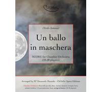 Un ballo in maschera, SCORE for Chamber Orchestra: 18-28 players