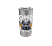 Un battito di ciglia che è stato il saluto che era un gatto completo Bicchiere termico in acciaio inox doppia parete