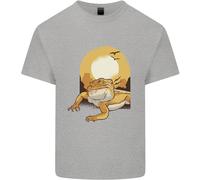 Un Bearded Dragon Nel Deserto Sole Uomo Cotone T-Shirt