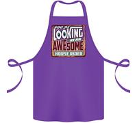 Un Bellissimo Cavallo Cavaliere Equitazione Equestre Cotone Grembiule 100%