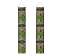 Un bellissimo cervo stampato banner portico, striscioni decorativi appendibili, adatti per interni ed esterni decorazione portico giardino