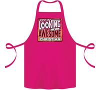 Un Bellissimo Cristianità Cristianesimo Cotone Grembiule 100% Biologico