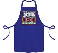 Un Bellissimo Cristianità Cristianesimo Cotone Grembiule 100% Biologico