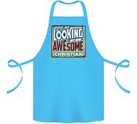 Un Bellissimo Cristianità Cristianesimo Cotone Grembiule 100% Biologico