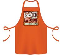 Un Bellissimo Cristianità Cristianesimo Cotone Grembiule 100% Biologico