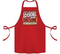 Un Bellissimo Cristianità Cristianesimo Cotone Grembiule 100% Biologico