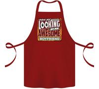 Un Bellissimo Fidanzato Valentines Giorno Cotone Grembiule 100% Biologico