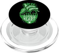 Un bellissimo giardino è un'opera di un cuore anatomico amante delle piante PopSockets PopGrip per MagSafe