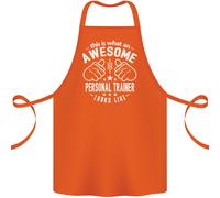 Un Bellissimo Personale Allenamento Guarda Come Cotone Grembiule 100% Biologico