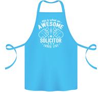 Un Bellissimo Solicitor Guarda Come Cotone Grembiule 100% Biologico