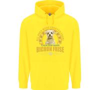 Un Bichon Frise Cane Bambini Felpa con Cappuccio