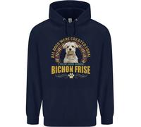 Un Bichon Frise Cane Bambini Felpa con Cappuccio