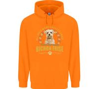 Un Bichon Frise Cane Bambini Felpa con Cappuccio