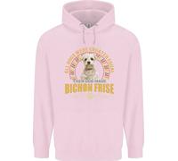 Un Bichon Frise Cane Bambini Felpa con Cappuccio