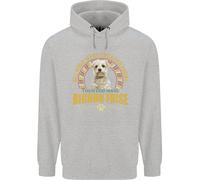 Un Bichon Frise Cane Bambini Felpa con Cappuccio