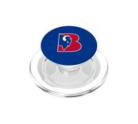 Un bisonte americano bufalo dentro una lettera B grassetto PopSockets PopGrip per MagSafe