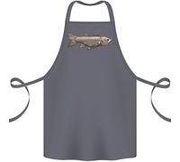 Un Bolan Pesce Pesca Pescatore Cotone Grembiule 100% Biologico
