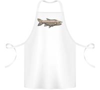Un Bolan Pesce Pesca Pescatore Cotone Grembiule 100% Biologico