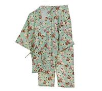 un-brand Completo da Pigiama Kimono Giapponese da Donna in Puro Cotone Taglia M A29