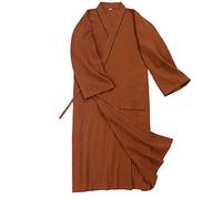un-brand Kimono Giapponese da Uomo Robe Plus Size Abbigliamento Zen Abbigliamento taoista (Taglia L, D1)