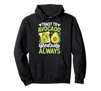 Un brindisi alla grandezza dell'avocado Felpa con Cappuccio