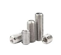 Un bullone esagonale con testa senza testa, Vite M2 M2.5 M3 M4 M5 M6 M8 304 in acciaio inox 304 esagonale a testa esagonale a testa esagonale set fai da te maniglie per porta bulloni (10 mm, M3 x 50