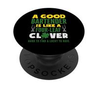 Un buon barista è come un quadrifoglio PopSockets PopGrip Adesivo